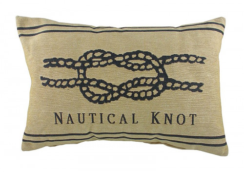 подушка с морским узлом nautical knot natural в Братске