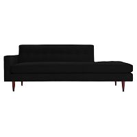 диван bantam studio sofa прямой черный в Братске