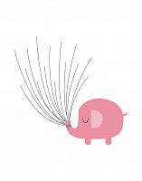 постер pink elephant а4 в Братске
