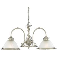 подвесная люстра arte lamp american diner a9366lm-3ss белая в Братске