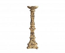 подсвечник фигурный бежевый состаренный на 1 свечу antique blue, 35 см в Братске