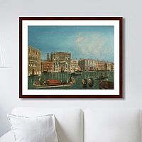 картина: venice, palazzo foscari and palazzo balbi, 1735г. в Братске