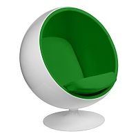 кресло eero aarnio style ball chair зеленое в Братске