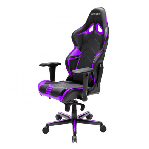 кресло геймерское dxracer racing черно-фиолетовое в Братске