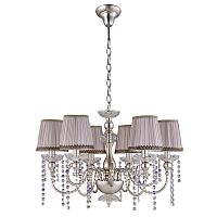 подвесная люстра crystal lux alegria sp6 silver-brown в Братске