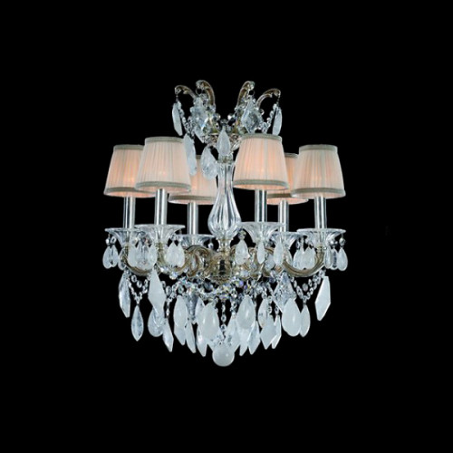 люстра md1102748-6b chrome от illuminati бежевая, хром в Братске