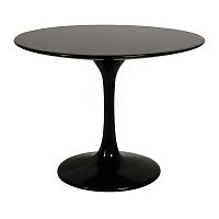 стол журнальный eero saarinen style tulip table черный в Братске