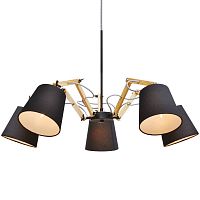 подвесная люстра arte lamp pinoccio a5700lm-5bk в Братске