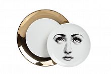 комплект тарелок пьеро форназетти golden faces в Братске