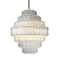 люстра vittoria 12 gold от delight collection прозрачная/золото в Братске