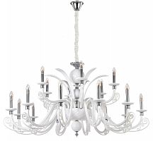 подвесная люстра crystal lux letisia sp12+6 white белая в Братске