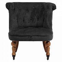 кресло amelie french country chair серый велюр м в Братске