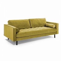 диван bogart sofa 2 двухместный темно-желтый от la forma (ex julia grup) в Братске