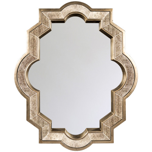 зеркало венецианское золотое в фигурной раме каньон в Братске