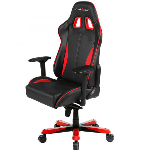 кресло геймерское dxracer king ks57 черно-красное в Братске