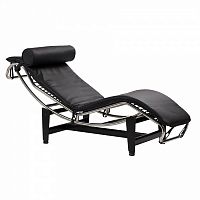 шезлонг chaise longue lc4 черный в Братске