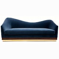 диван hughes sofa прямой синий в Братске