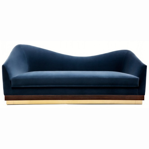 диван hughes sofa прямой синий в Братске