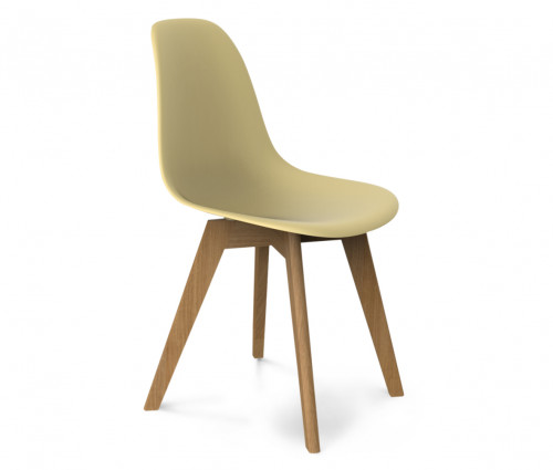 стул dsw бежевый s39 (eames style) в Братске