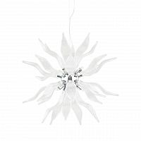 подвесной светильник ideal lux leaves sp8 bianco в Братске