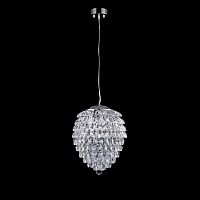 подвесной светильник crystal lux charme sp2+2 led chrome/transparent в Братске