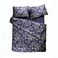 комплект постельного белья decoflux сатин евро peony indigo в Братске