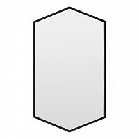 зеркало шестиугольное черное hexagon в Братске