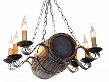 люстра бочонок коричневая в Братске