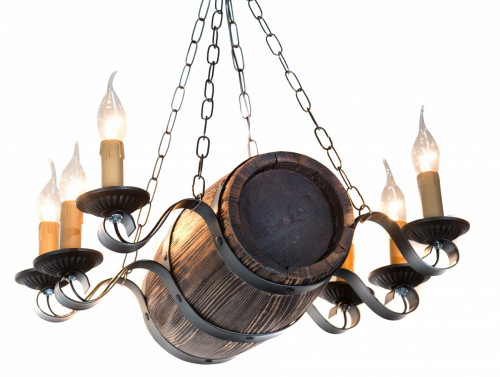 люстра бочонок коричневая в Братске