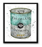 постер soup tiffany & co а4 в Братске