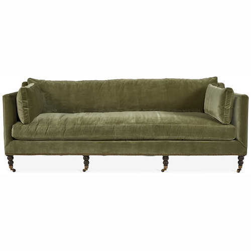 диван madeline sofa прямой зеленый в Братске