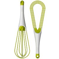 венчик складной 2-в-1 twist™ белый-зеленый в Братске