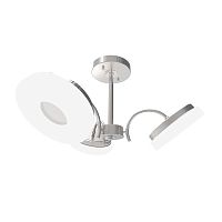 потолочная светодиодная люстра idlamp frittelle 107/3pf-ledwhitechrome в Братске