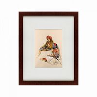 картина: albanian guards in bursa, turkey, 1850 в Братске