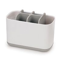 органайзер для зубных щеток easystore большой белый-серый в Братске