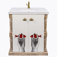 тумба с раковиной океан снег fornasetti в Братске