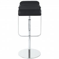 барный стул lem style piston stool черная кожа в Братске