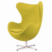 кресло egg chair оливковое в Братске