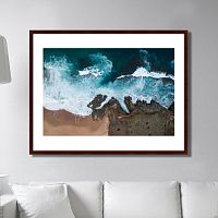 картина: beach ocean waves, coast rocks в Братске