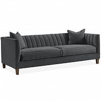 диван penelope sofa прямой серый в Братске