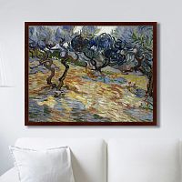 картина: olive trees, 1889г. в Братске