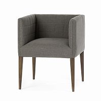 кресло penelope dining chair серое в Братске