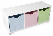 скамья kidkraft storage bench pastel (14565) в Братске