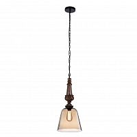 подвесной светильник crystal lux deco sp1 a amber в Братске