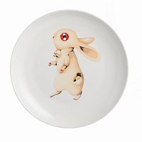 тарелка сумасшедший кролик с часами в Братске