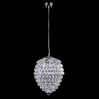 подвесной светильник crystal lux charme sp3+3 led chrome/transparent в Братске