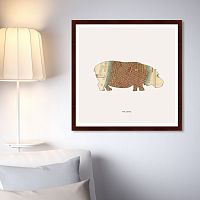 картина: nyc hippo, 2016г в Братске