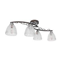 потолочная люстра idlamp nield 232/4pf-blackchrome в Братске