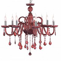 подвесная люстра ideal lux giudecca sp8 rosso в Братске