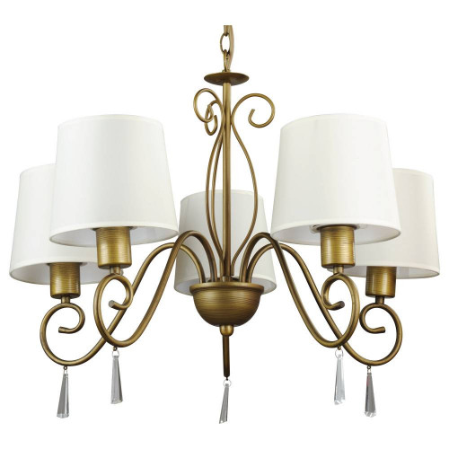 подвесная люстра arte lamp carolina a9239lm-5br в Братске